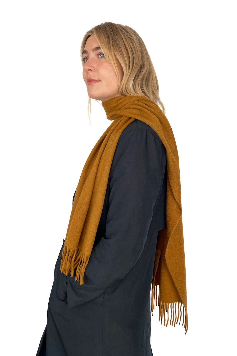 Tan cashmere online wrap