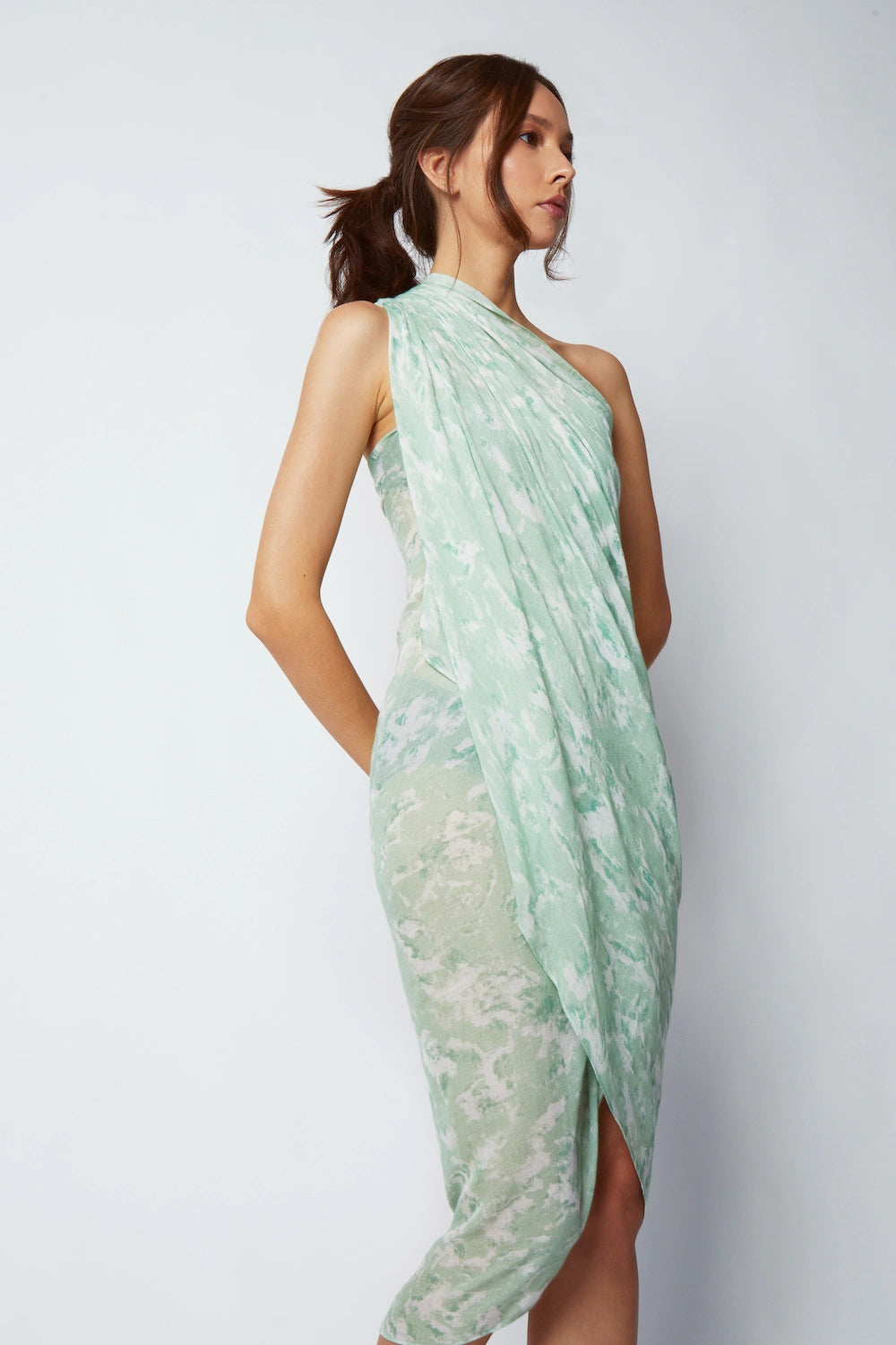 Matera Bamboo Sarong & Scarf - Mint green Matera Bamboo Sarong & Scarf - Mint green